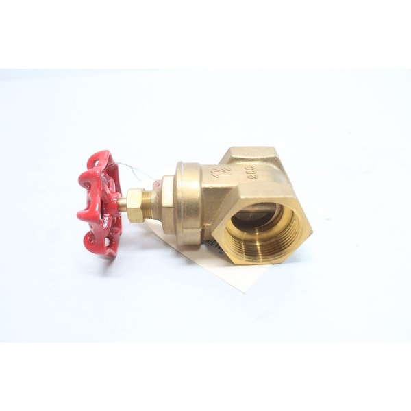 Manual Brass Threaded 1-1/2In NPT Wedge Gate Valve